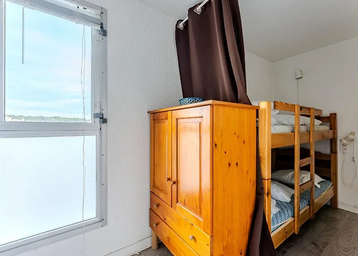 En Front De Avec Loggia Fermee Et Parking, 4 Pers. - Fr-1-521-266 شقة بيسكاروس